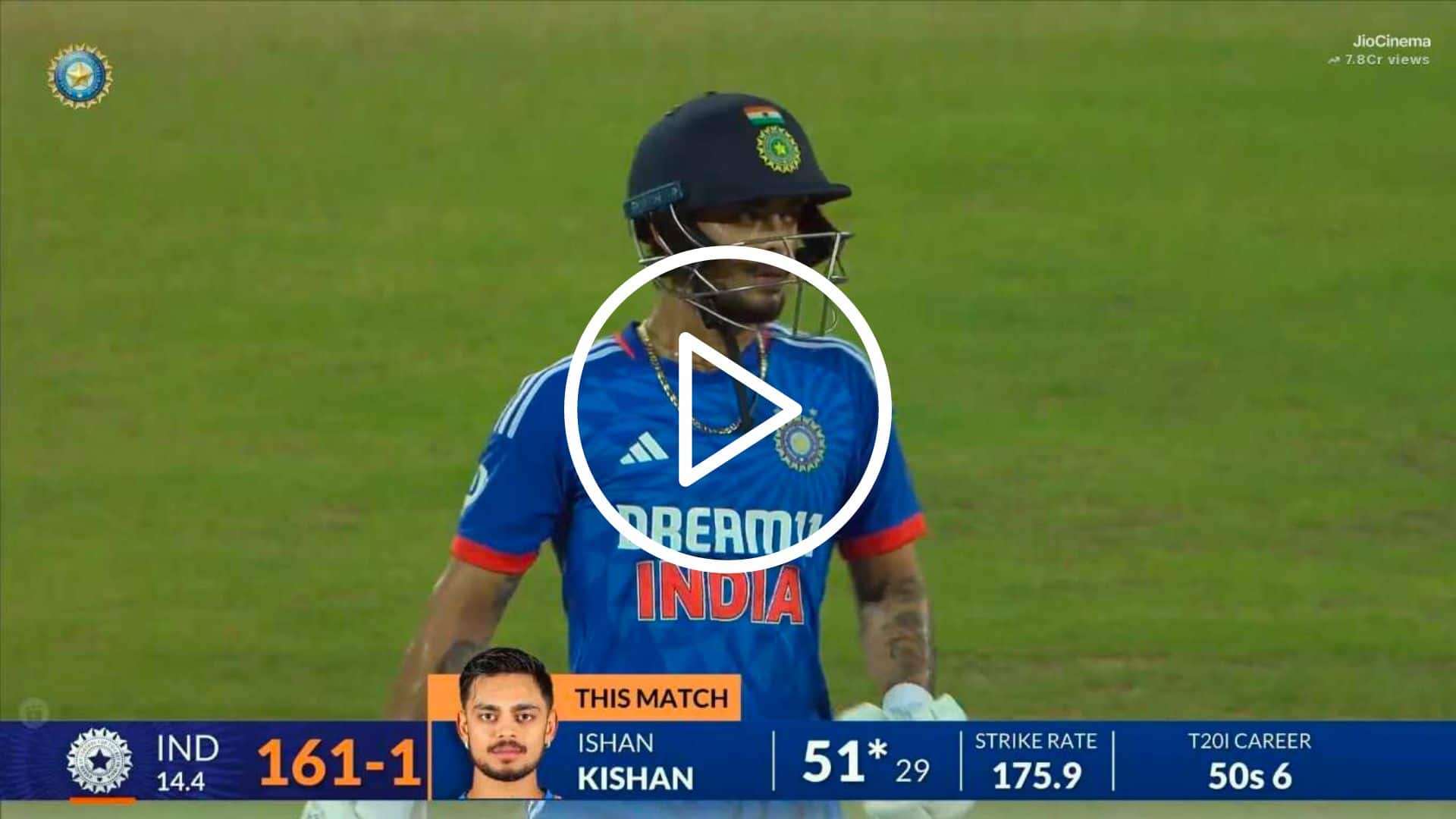 [Watch] Marcus Stoinis Sends Ishan Kishan Packing As Aussies Bag Another Blood